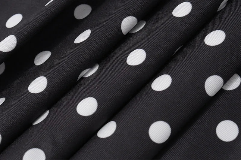 Zomer 2026 Nieuwe Luxe Mode Bedrukt Sexy Mouwloos Taille Jurk Halter Stippen Bedrukte Mini Jurken Voor Dames