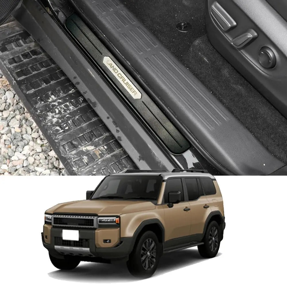 FOR Land Cruiser lc250  Step Guard Side Step Guard Cover Garnish Wear-resistant Plate 4pcs Land Cruiser 250