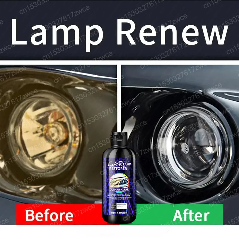 Motorcycle Car Headlight Restoration Polishing Headlamp Dashboard Scratch Remove Repair Cleaning Oxidation Headlight Polish