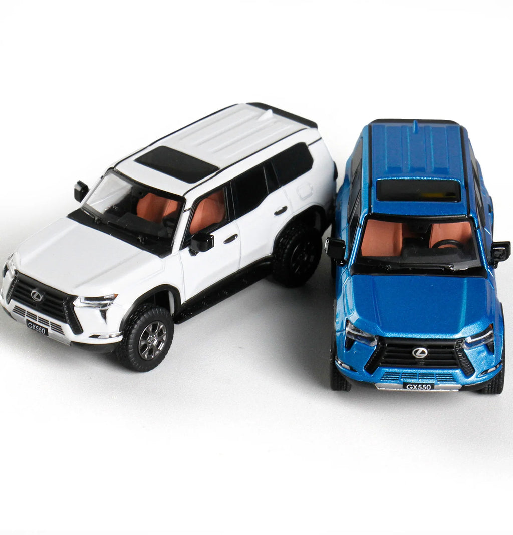 1:64 Lexus GX550 Off-road SUV Alloy Diecast Car Model Static Mini Metal Vehicle Replica Collectible Toy For Car Fans Desk Decor