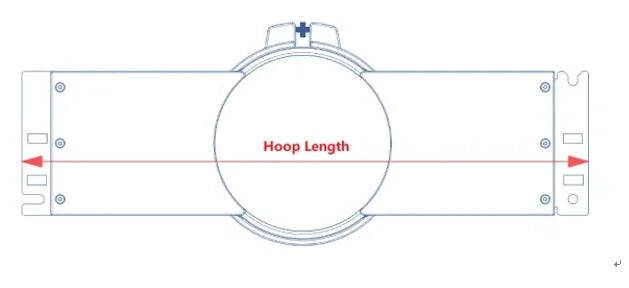 Macchine da ricamo Tajima TEHX-C918 con telaio da ricamo Sewtalent Magnetic Mighty Hoop