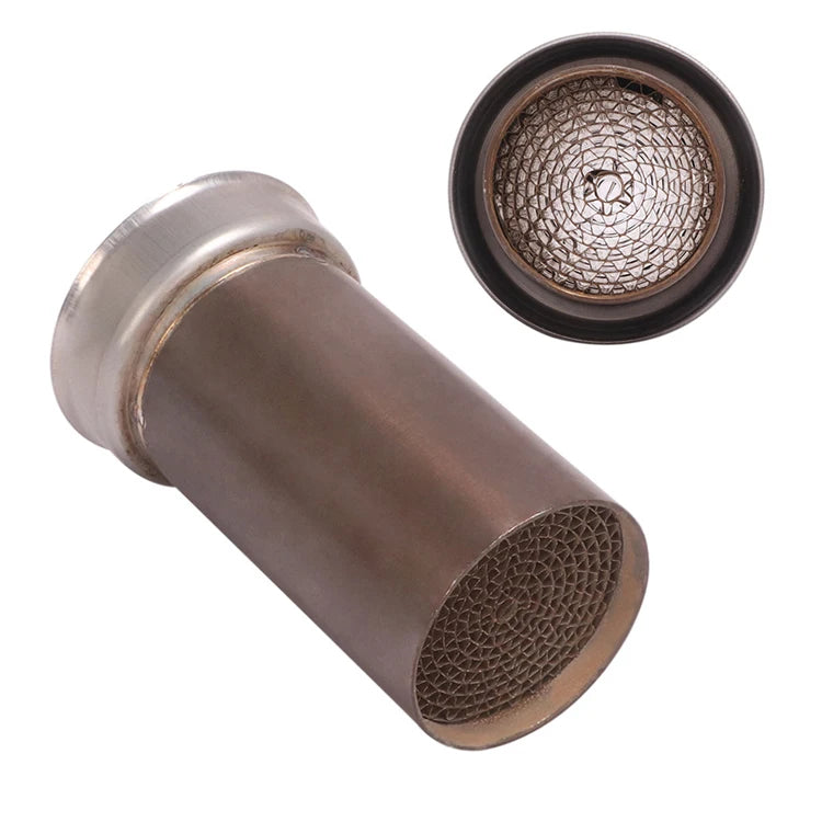 ZSDTRP 50.8mm 60mm Motorbike Universal Front Catalyst DB Killer for Motorcycle Exhaust Muffler