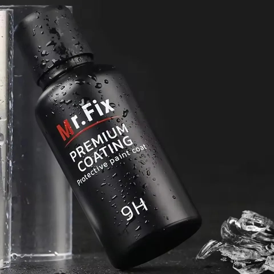 Mr Fix 9H Paint Care Car Polish Liquid Glass Ceramic Coat Anti-scratch Auto Detailing Glasscoat Super Hydrophobic Glass Coating