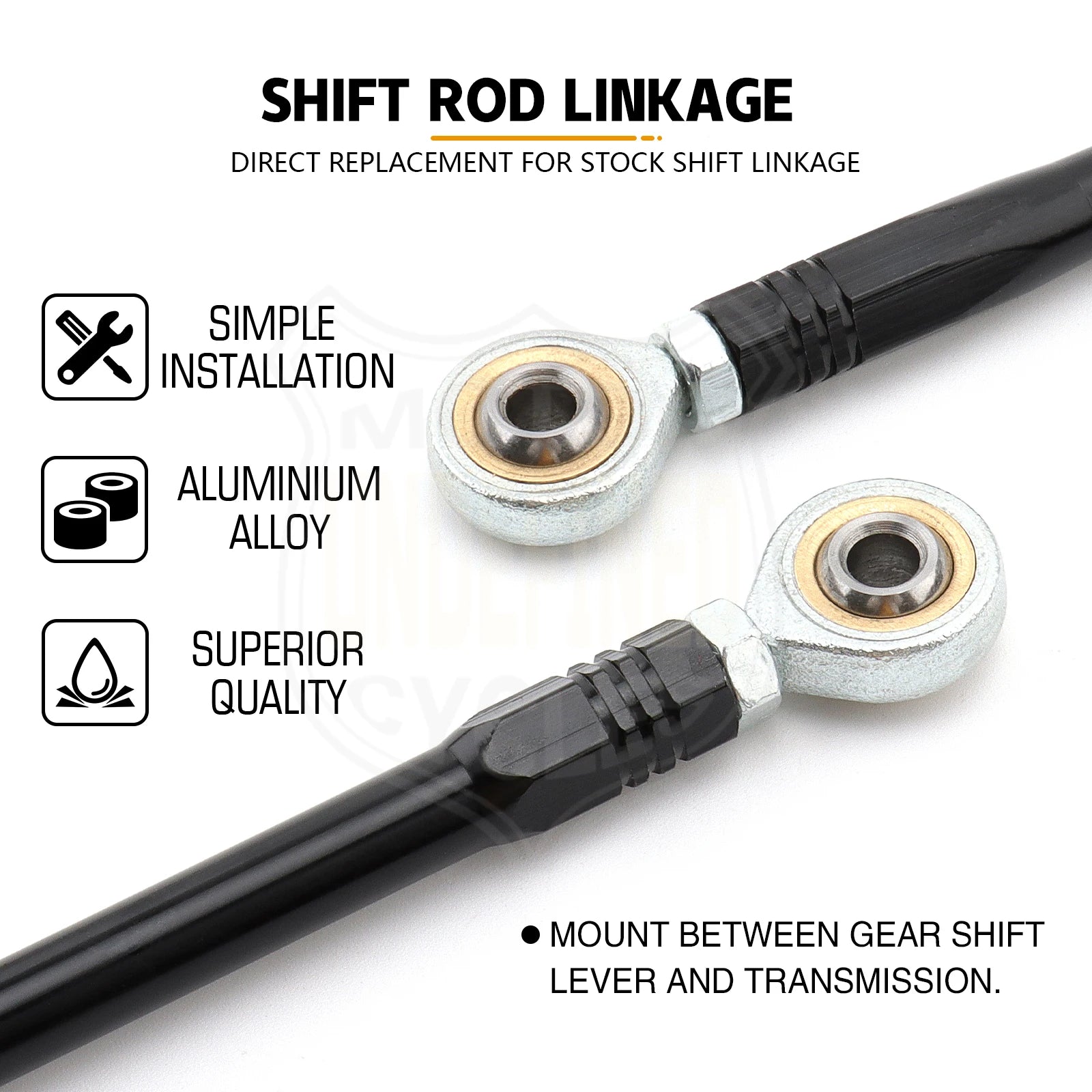 Motorcycle M6 Shift Rod Linkage 40 70 90 100 120 150 160 170 180 190 200 220mm Footrest Foot Peg Rearset Gear Shift Shifter Rod