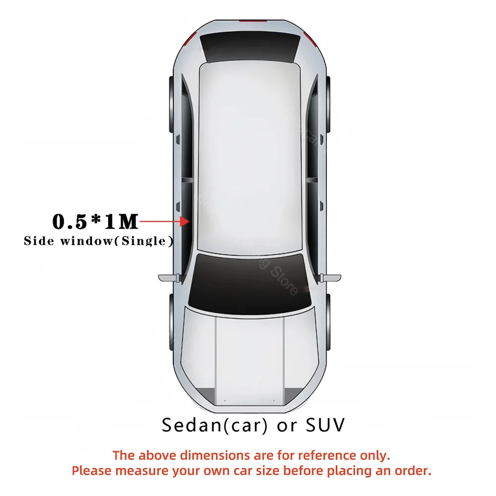 Automotive PDLC Smart Film for Car Windows | Switchable Privacy Glass Tint Independent control for four windows