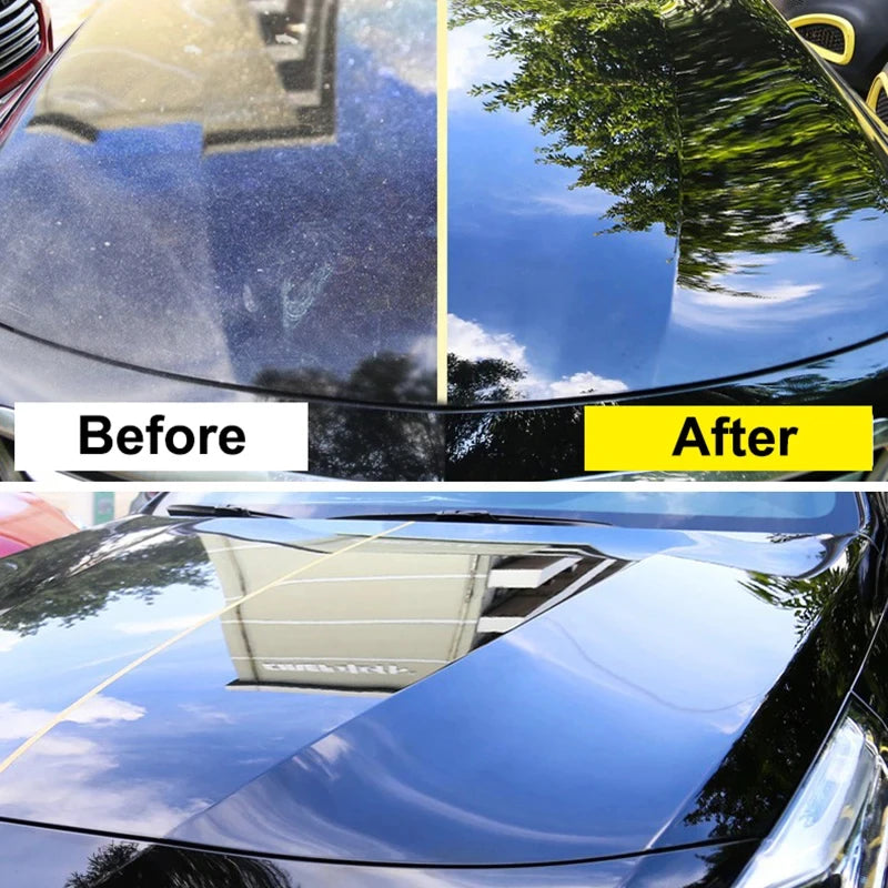 Universal Auto Graphene Nano Ceramic Coating Complete Kit, Professional Car Paint Polishing Brush, Ultra Shiny Finish, Long Last