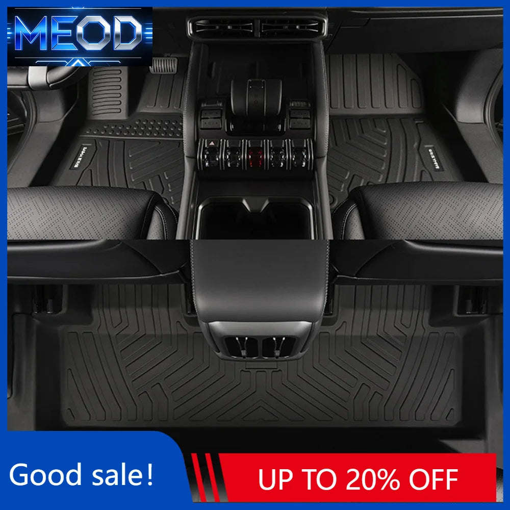 New Suitable For BYD Leopard Titanium 7 Fully Enclosed Special Foot Pad modified TPE Single Layer Car Floor Mat