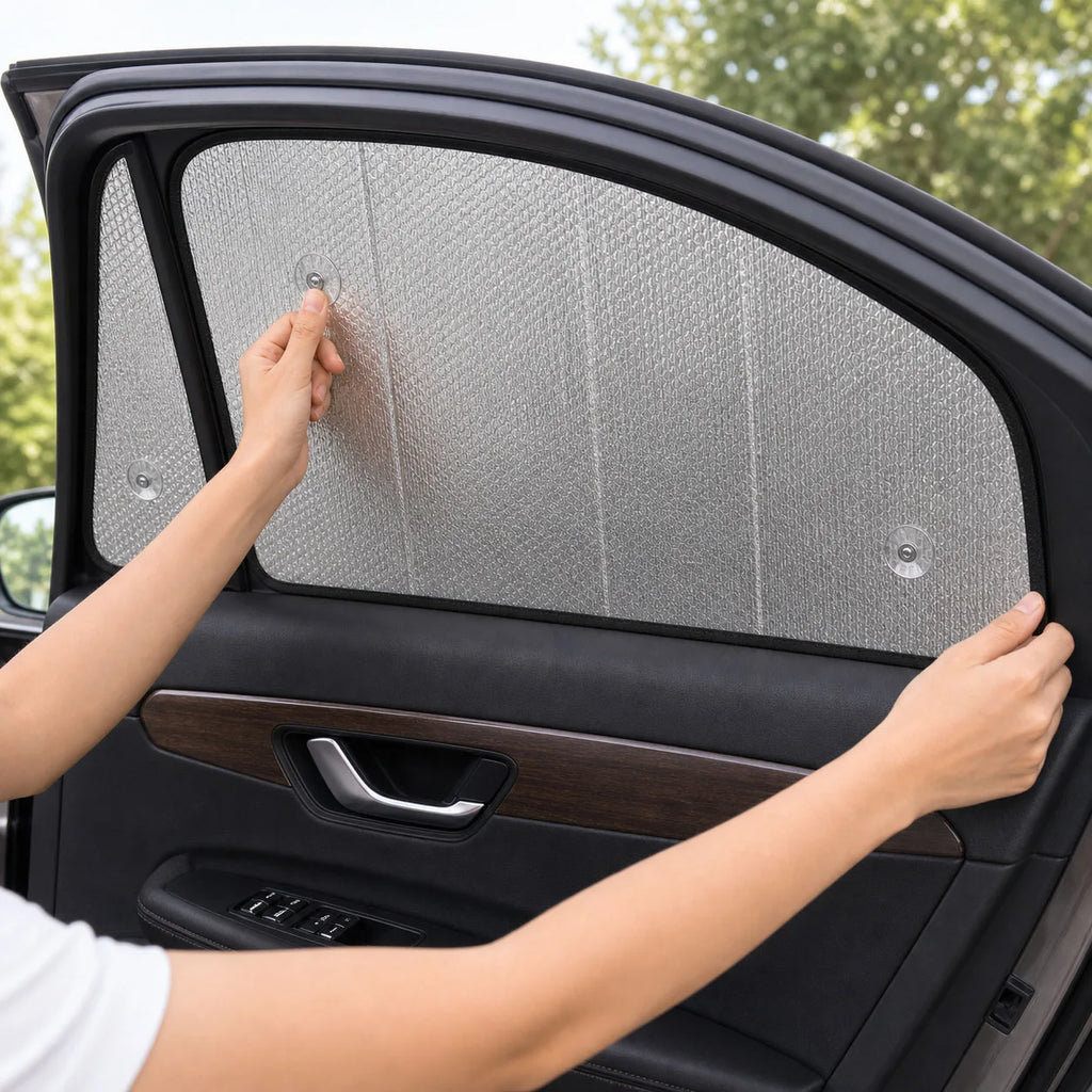 For Porsche - Porsche Taycan 4 Cross 2021-2026 Full Set Car Window Sunshades UV Block Privacy Heat Insulated Foldable Car Curtai