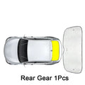 For Porsche - Porsche Taycan 4 Cross 2021-2026 Full Set Car Window Sunshades UV Block Privacy Heat Insulated Foldable Car Curtai