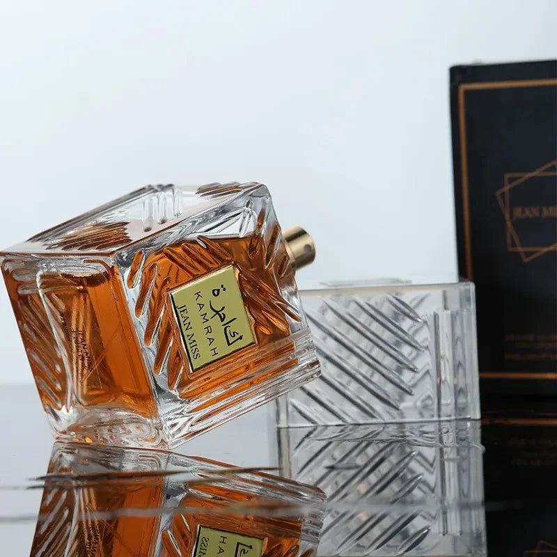 Profumo di lusso arabo da uomo MARK HIM Colonia limone vaniglia legnosa Fragranza duratura Fascino fresco Gentiluomo Uomo d'affari Spray corpo