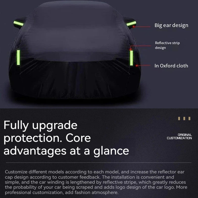 For Nissan  Patrol Outdoor Protection Full Car Covers Snow Cover Sunshade Waterproof Dustproof Exterior Car accessories