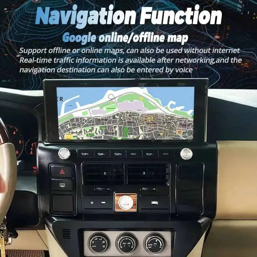 Car Video For Nissan Patrol V 5 Y61 2004 2005 2006 2007 - 2021 Multimedia Player Android 14 DSP Stereo Autoradio WIFI Head Unit