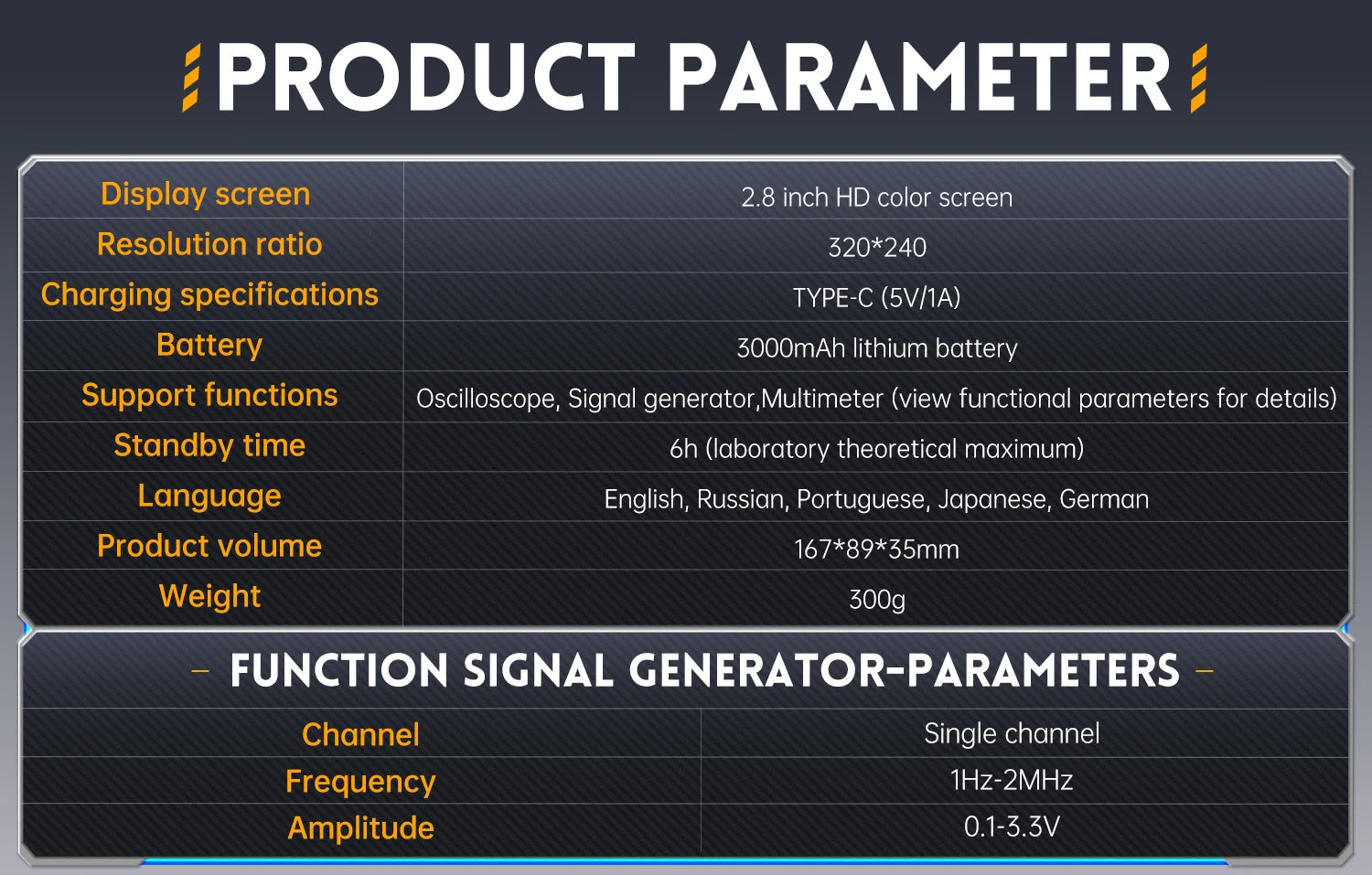 FNIRSI 2C23T 2C53T Upgrade 50MHz Handheld Digitaal Oscilloscoop Multimeter Signaalgenerator 3 in 1 Dual-channel Autogereedschap