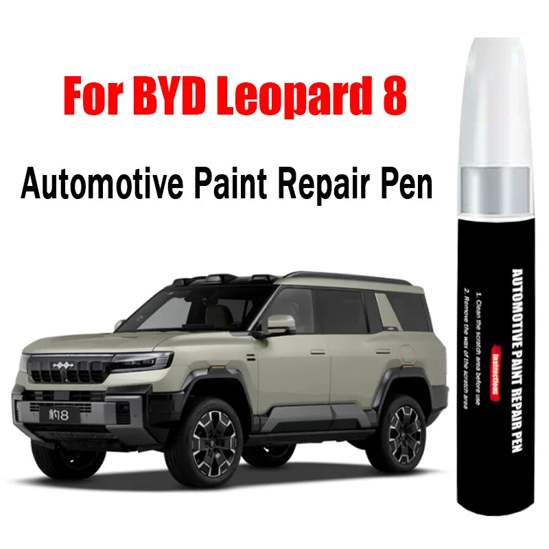 Automotive Paint Repair Pen for BYD Leopard 8 Touch-Up Pen Paint Scratch Remover Car Paint Care Accessories
