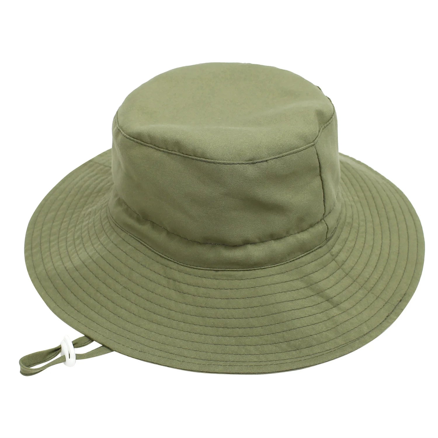 New 2025 children's hats, sun hats, breathable basin hats for boys and girls, beach hats, fishing pure color, simple design
