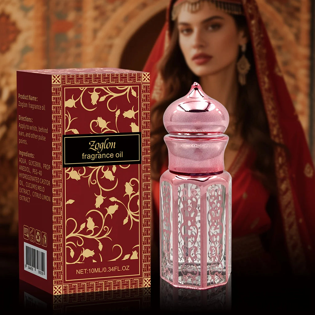 Profumo Roll-on Arabo con Fragranza Floreale e Fruttata, Leggero ed Elegante, Adatto per Incontri, Regali e Portatile con Scatola