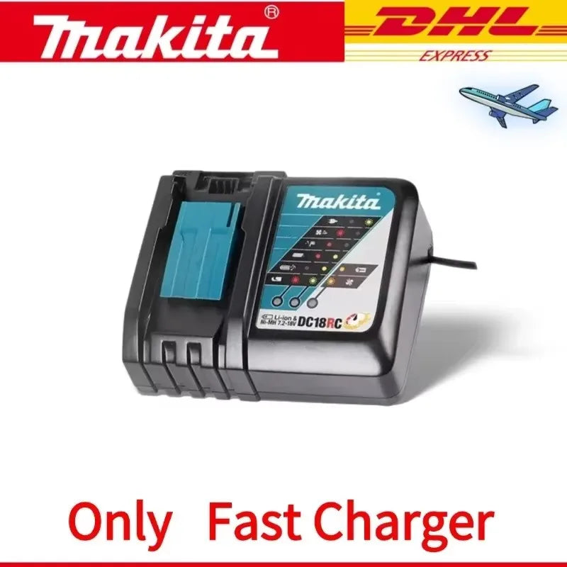 Makita DDF487 10mm koolborstelloze 18V lithium oplaadbare klopboor huishoudelijke handboor krachtige elektrische schroevendraaier DDF487