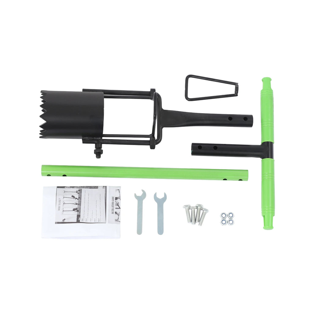 Utensile manuale per piantare bulbi da prato con base seghettata, profondità massima di scavo di 9,4 cm per scavare buche adeguate