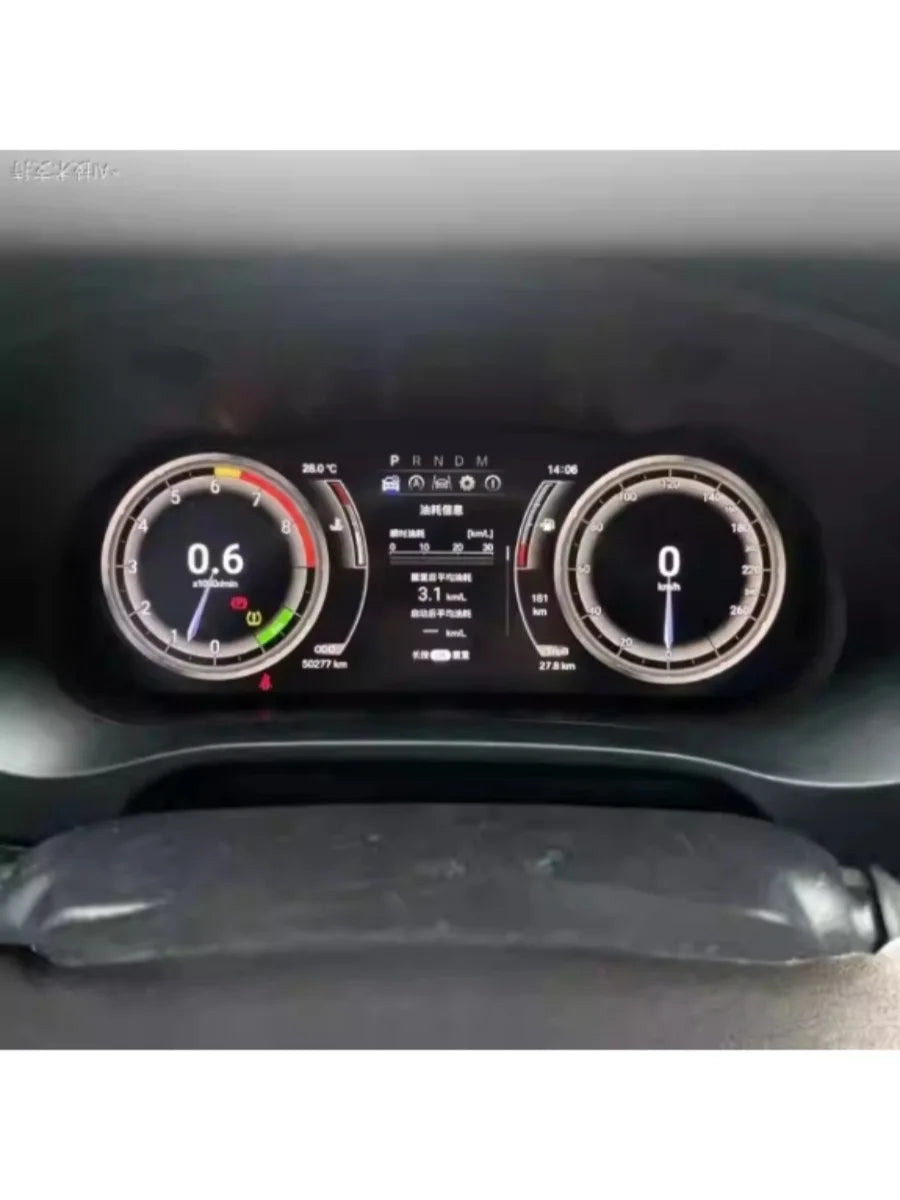 2026 Update For Toyota Hilux Fortuner 2016-2024 Virtual Cockpit Digital Cluster Car Odometer Screen Dashboard LCD Speed Meter
