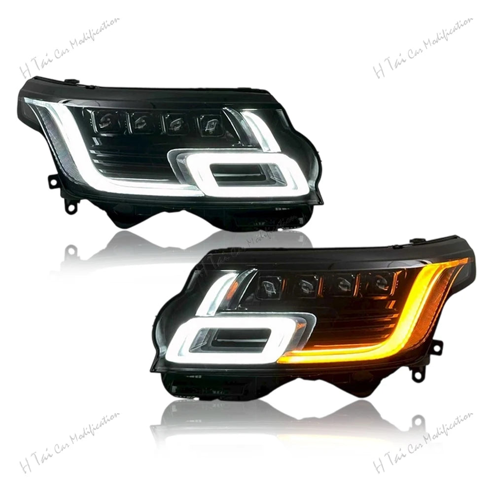Headlight assembly For Land Rover Range Rover Executive L405 2014-2017 Headlamp Daytime Running Lights High Beam Reverse Light