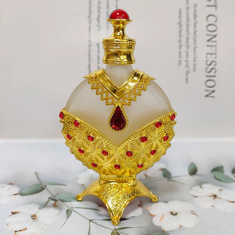 Set di Boccette di Profumo con Strass di Cristallo, Boccette Contagocce in Vetro Ricaricabili da 30ml e 10ml per Oli Essenziali, Accessori da Donna