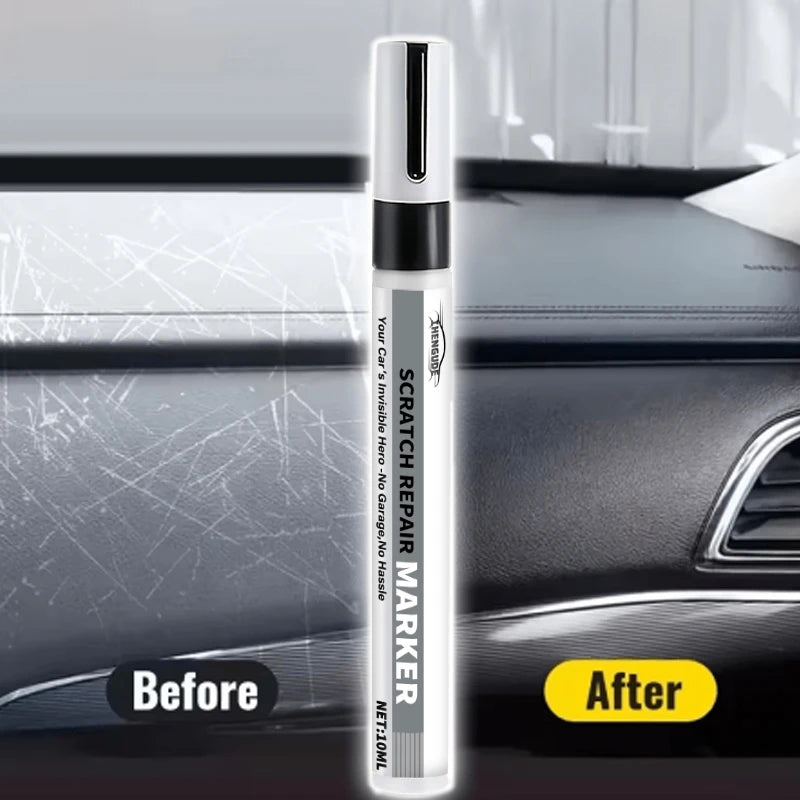 Car Scratch Repair Pen - Self-Use Paint Touch-Up Pen for Cars, Suitable for Repairing Scratches on Dashboards, Car Doors, Trim Strips, Buttons, and Switch Areas Easy to Use, Long-Lasting and Non-Fading, Designed Specifically