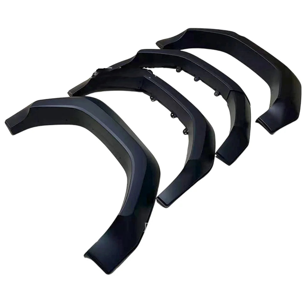 Wheel Arch Fender Flares For Toyota Hilux Travo 2025-2026 GR Style Wide Body Fender Extensions ABS Off Road Mudguard Arch Cover