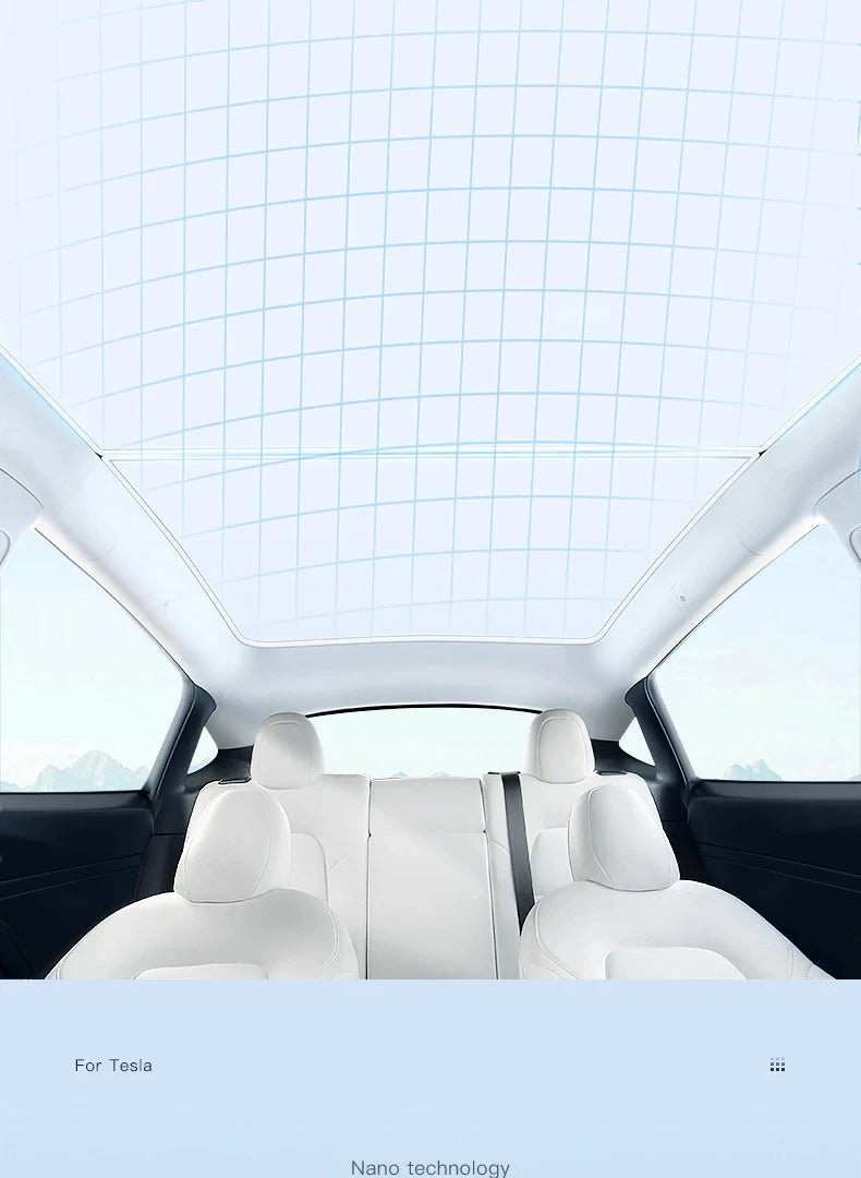 For BYD Denza B5 Formula Leopard 5 Suede Fabric Sunroof Sunshade, UV Protection Heat Insulation Electrostatic Adsorption