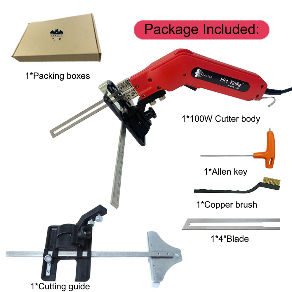 Foam Cutter Heteluchtmes 110/230V Elektrische Schuimsnijder Polystyreen Snijmachine Piepschuimsnijder DIY Snijgereedschap KS EAGLE Foamsnijder