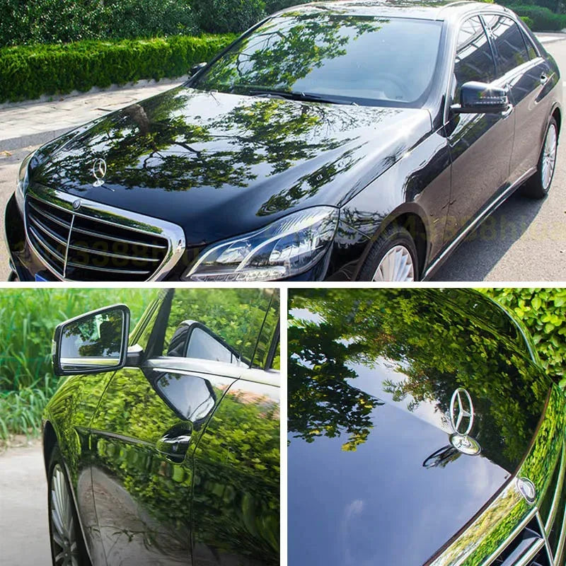 Universal Auto Graphene Nano Ceramic Coating Complete Kit, Professional Car Paint Polishing Brush, Ultra Shiny Finish, Long Last