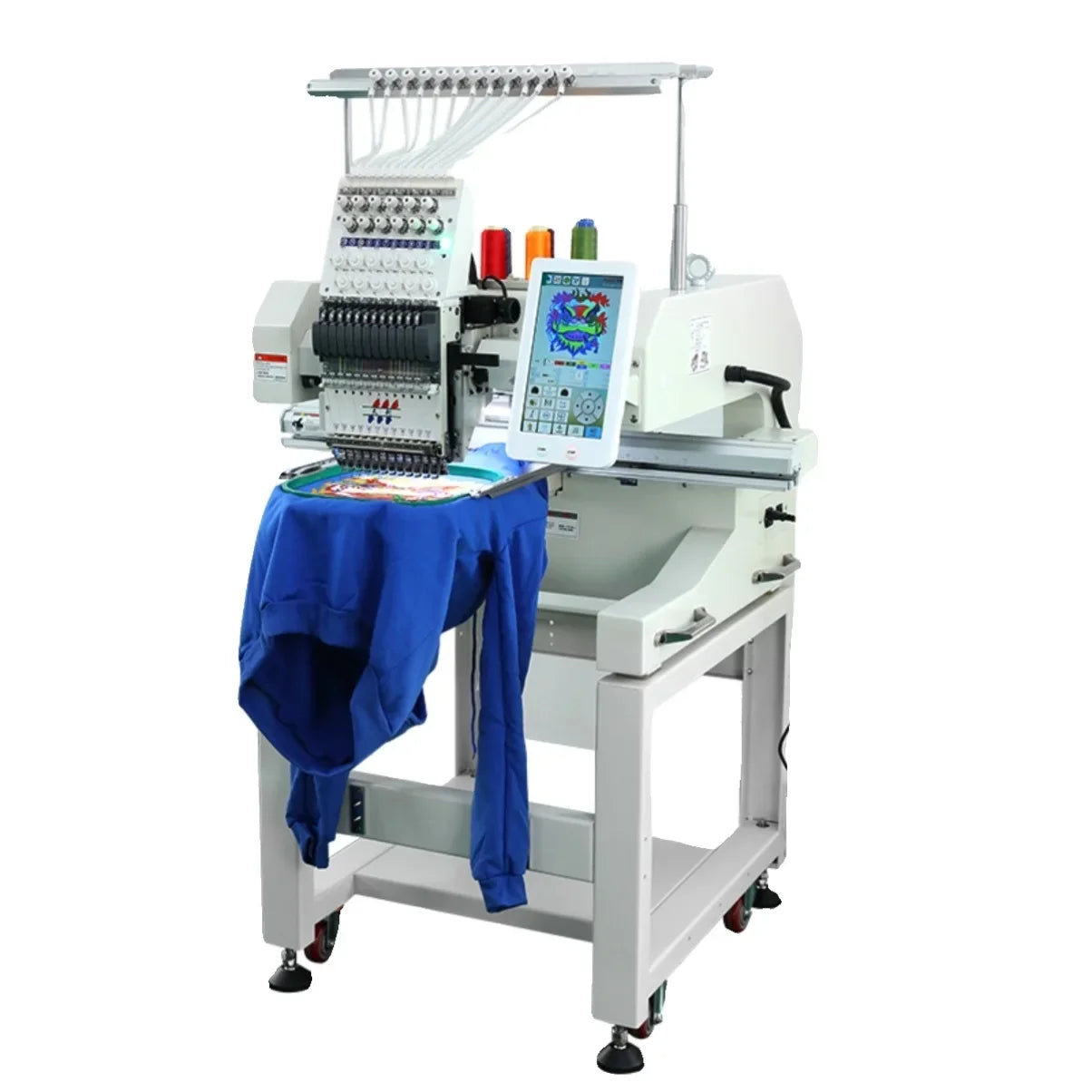 【Più venduto】Macchina da ricamo computerizzata automatica a testa singola/multipla, piccola macchina da ricamo personalizzata