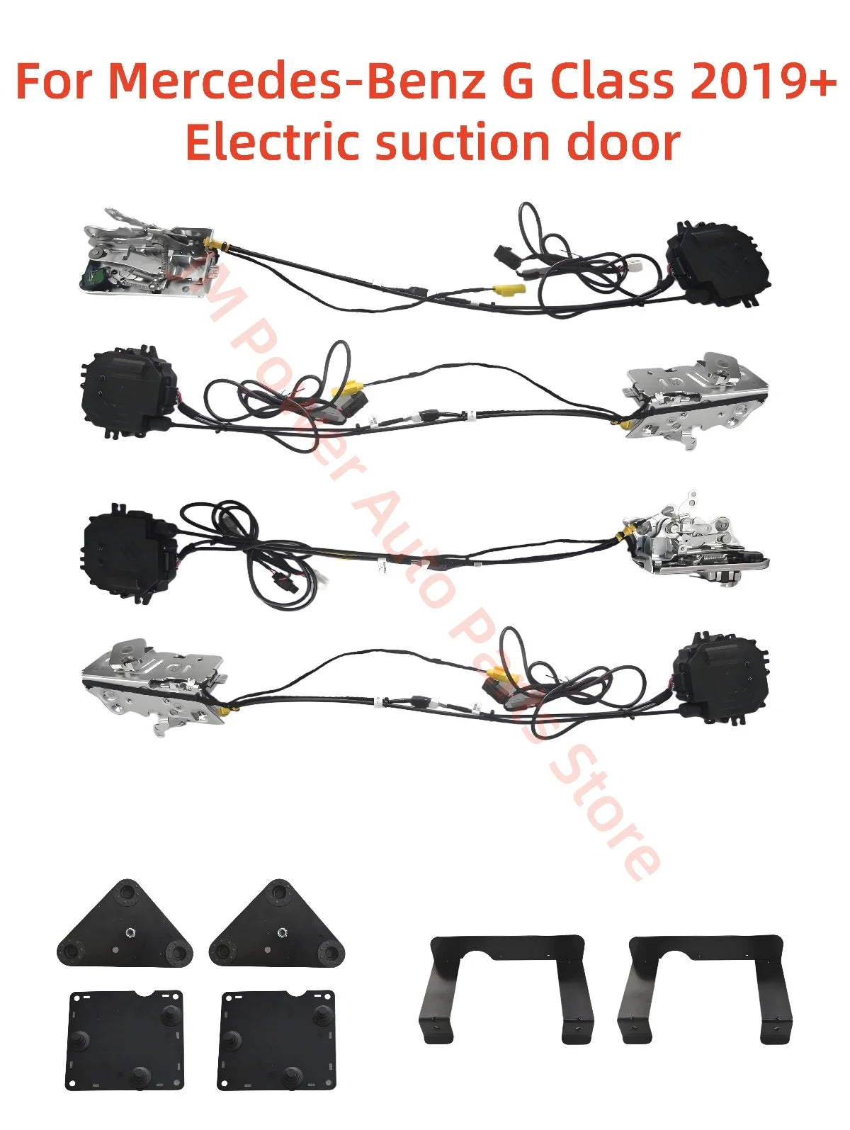 Soft door closing For Mercedes-Benz G class W463 Electric suction door  Accessories modification Tail door electric suction door