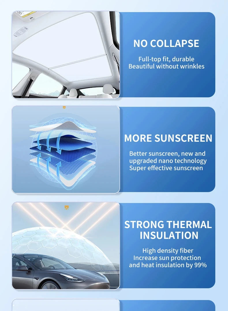 For BYD Denza B5 Formula Leopard 5 Suede Fabric Sunroof Sunshade, UV Protection Heat Insulation Electrostatic Adsorption