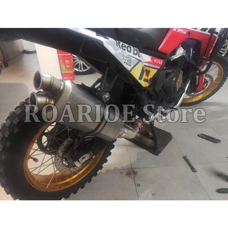 Slip On For VOGE 300DS 800 Rally 2020 - 2025 2026 Motorcycle Exhaust Modify Middle Link Pipe Connect 51MM Muffler Esacpe GP Moto