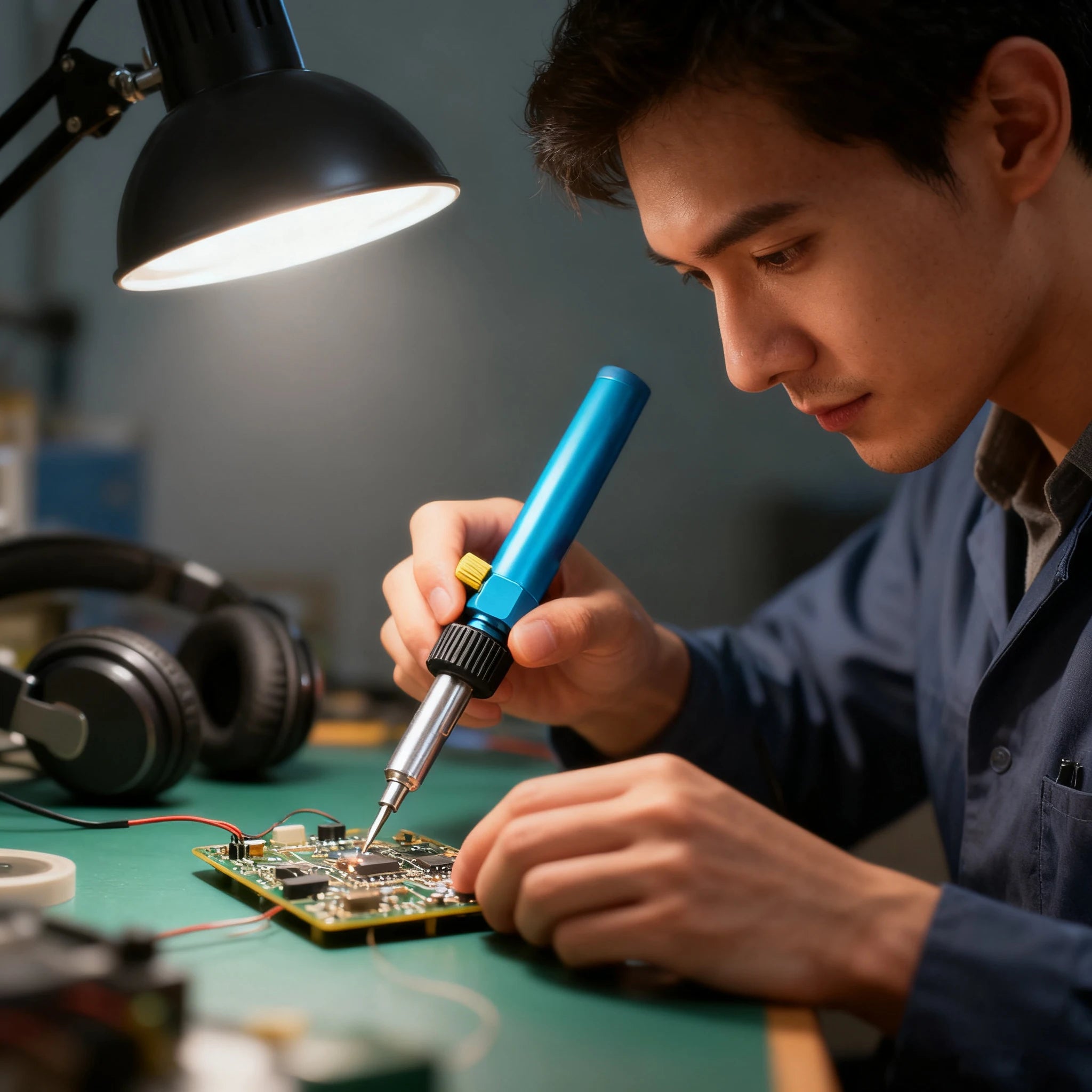 Kit saldatore a gas portatile, adatto per progetti fai da te, riparazioni tecniche e manutenzione elettrica.