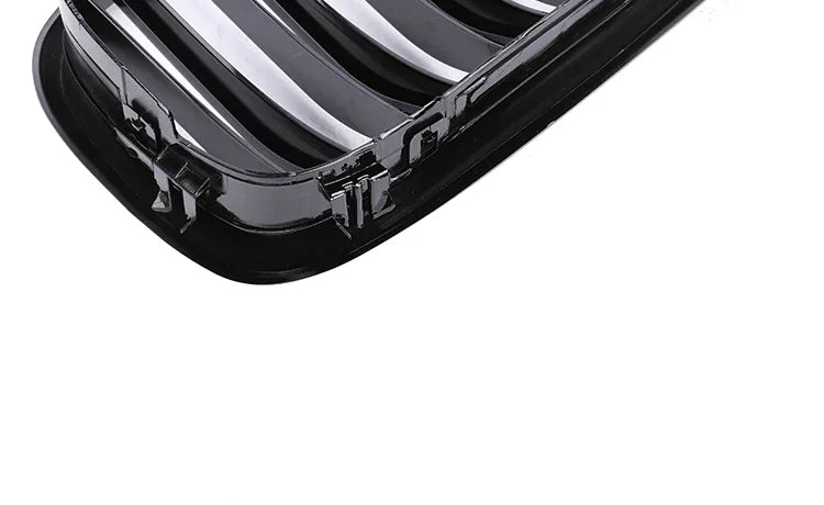 Front Bumper Lower Kidney Inside Grills Ventilation M Style Chrome Design Grille Facelift For BMW 5 Series E39 1997 -2003 LCI