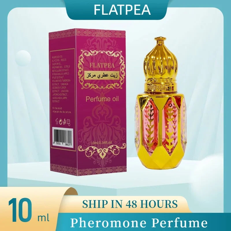 10ML Arabische parfum Midden-Oosten Dikke geurolie Lichaamsgeur bedekkend Eau De Parfum Langdurig Draagbaar Pipet Parfums