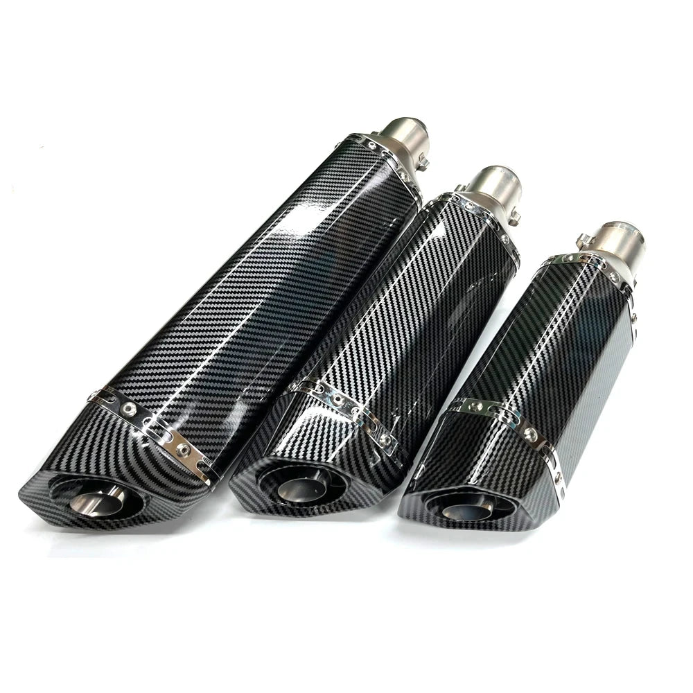 Motorcycle Exhaust Pipe 51MM Muffler Moto GP Escape System With Laser Logo For CRF230 DUKE CBR MT07 CB600F Slip-on With Dbkiller