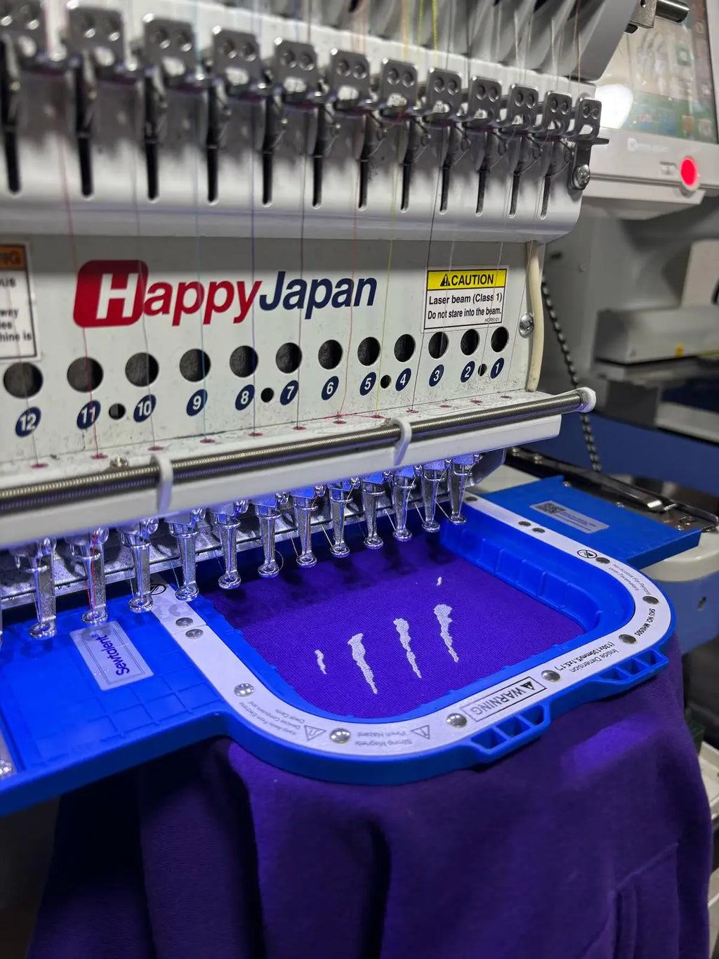 Telaio magnetico Happy Japna Cerchio magnetico Telaio da ricamo robusto per macchine da ricamo Happy Japna serie HCH HCA HCD HCG