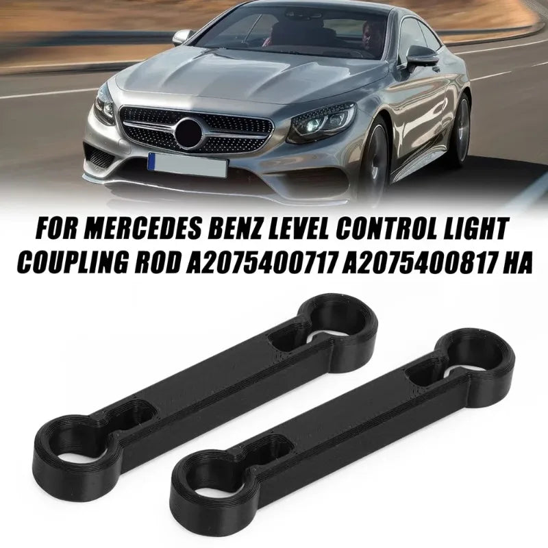 1/2pcs ABS Rear Axle Headlight Height Adjuster Link For Mercedes Benz Level Control Light Coupling Rod A2075400717 A2075400817