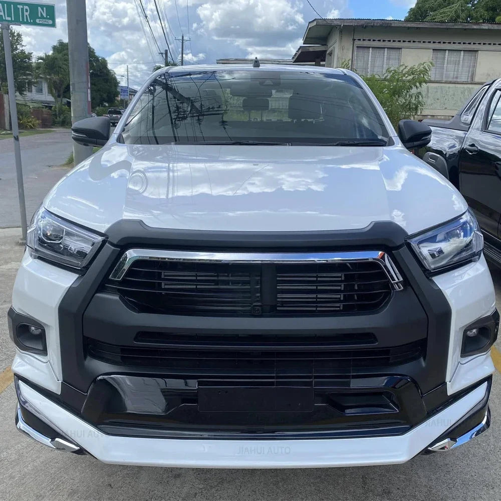 /High Quality Hilux Revo Rocco Rogue 2020-2023 Front Bumper Lip Body Kit
