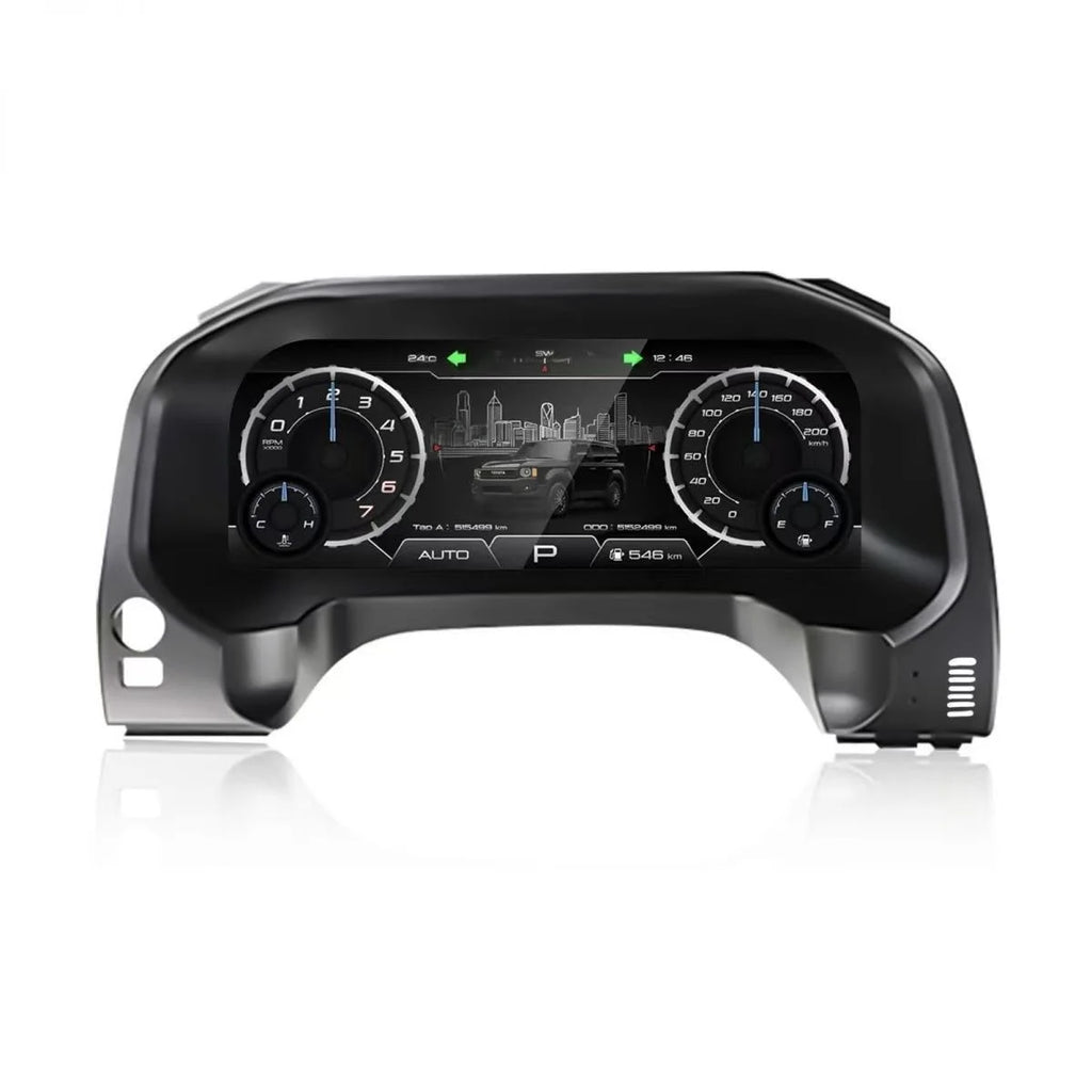12.3“ Car LCD Digital Cluster For Toyota Prado 2010-2017 2018-2023 Dashboard Virtual Cockpit Instrument Auto Speed Meter Screen