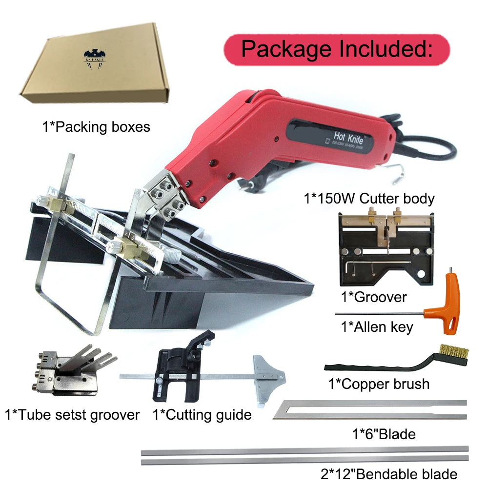 Foam Cutter Heteluchtmes 110/230V Elektrische Schuimsnijder Polystyreen Snijmachine Piepschuimsnijder DIY Snijgereedschap KS EAGLE Foamsnijder
