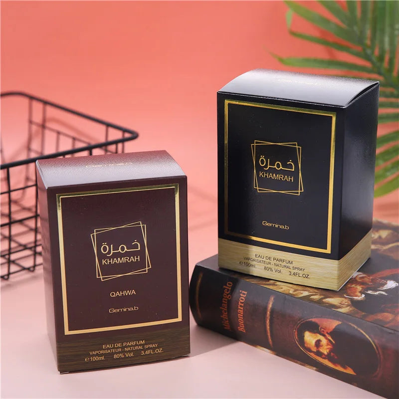 Premium Arabisch Neutraal Eau De Toilette Langdurige Geur Mannen Charmant Romantisch Feromoon Parfum Houtachtig Keulen Parfum