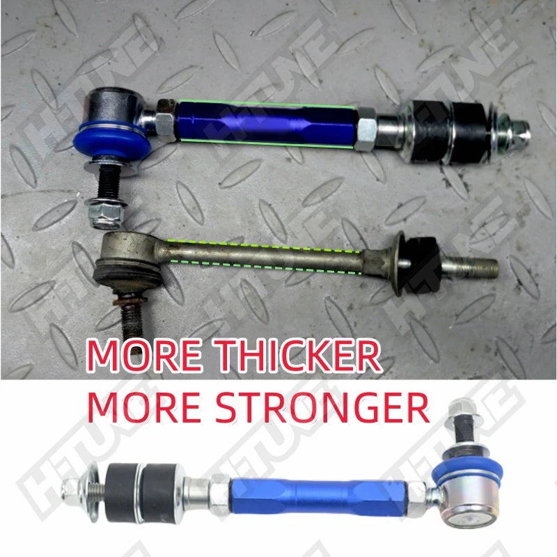 Front or Rear Adjustable Anti-Roll Sway Bar Link Kits for Nissan Patrol GR GU Y60 Y61 1997-2010