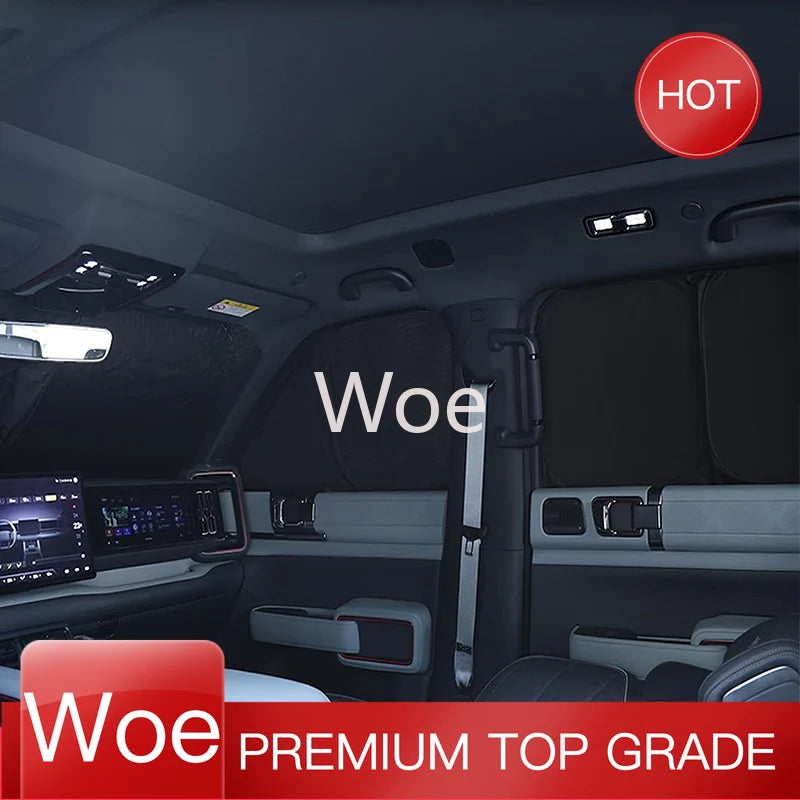 Woe Sunshade Window Sunshade Front Sunroof Sunscreen  for BYD Leopard 5 FangChengBao 5 five 2025 2024 Interior Accessories
