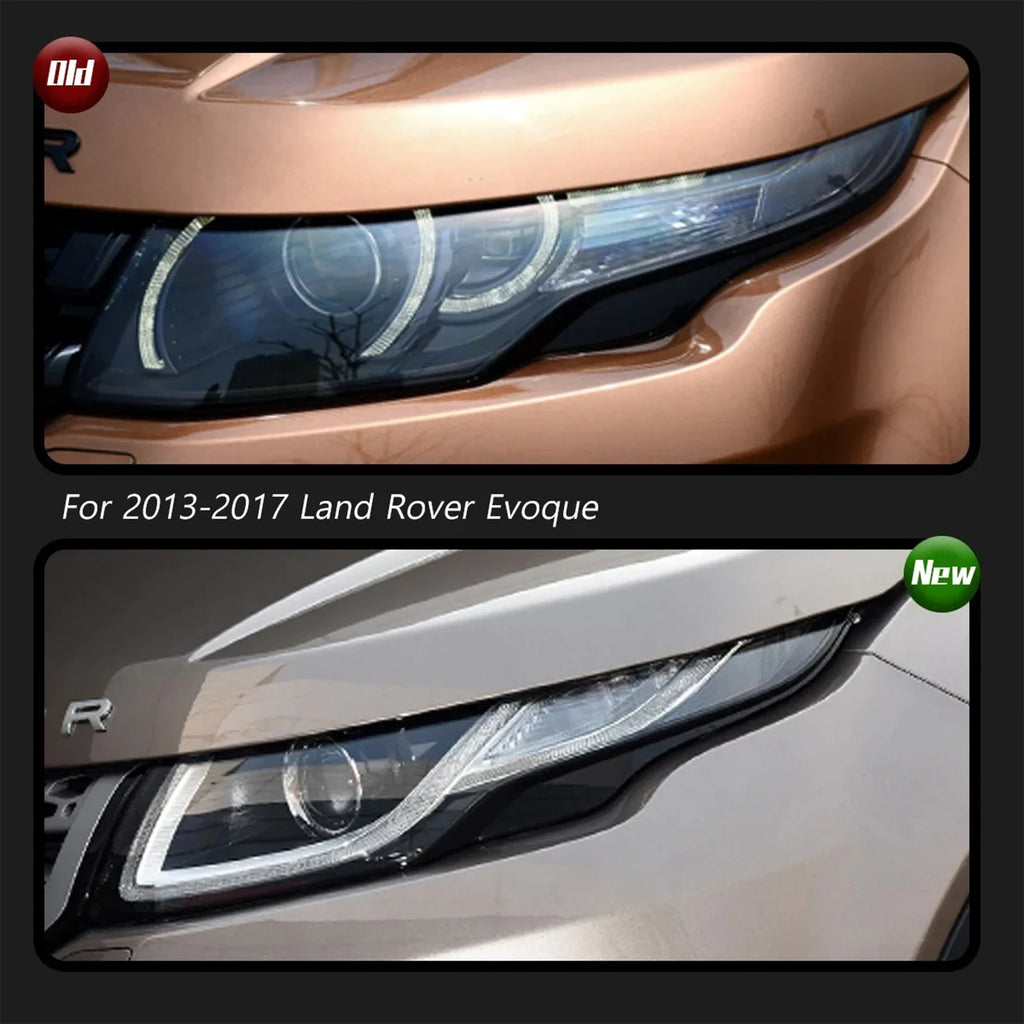 Car Headlights For Land Rover Evoque 2010-2019 LED Car Lamps Daytime Running Lights Dynamic Turn Signals Car Accessories