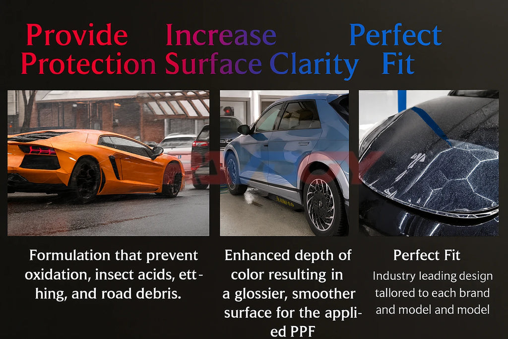 For Land Rover Defender 110 Urban 2021-2026 Glossy Matte Black Precut front PPF Kit Paint Protection Film 8.5mil Clear Bra TPU