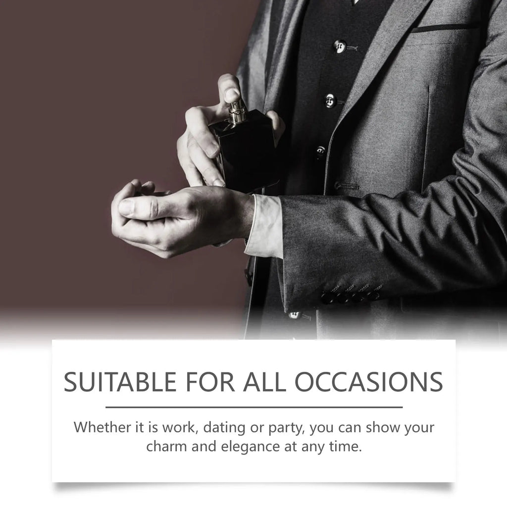 Profumo al Whisky Roxelis Trasuda Eleganza Fascino Duraturo Aumenta la Fiducia Fragranza Leggera Spray Profumato per Uomo 50ml