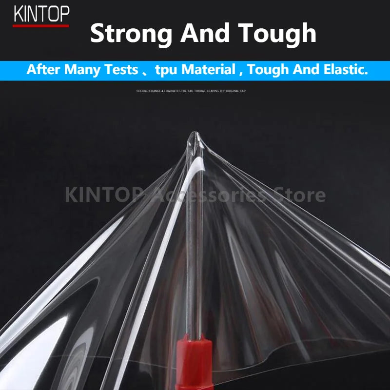 For JISHI 01/POLESTONES/ROX 01 23-25 Car Interior Center Console Transparent TPU Protective Film Anti-scratch Repair Accessories